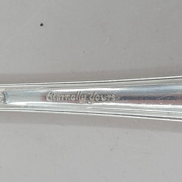 Rogers Brothers Silver Plate Eternally Yours Coquette 4 Salad Forks - Picture 4 of 10